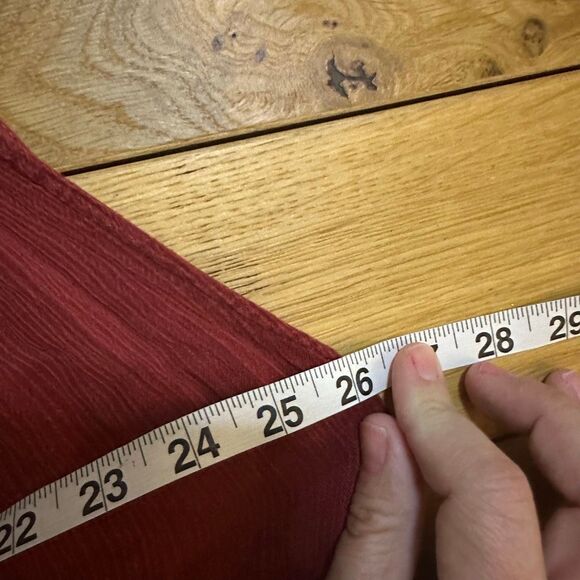 Free people pretty cozy maxi dress medium orange - Picture 6 of 9